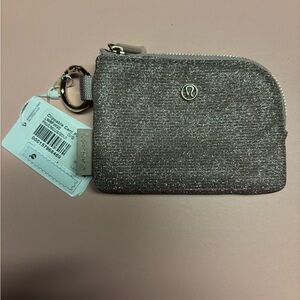 Lululemon Pink Glitter Coin Pouch